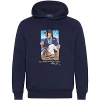 Ralph Lauren pour homme. 710B21811001 Sweat Bear marine (L), Casuel, Coton, Manche longue