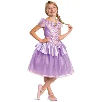 Disguise Rapunzel Deluxe Costume Violet 3-4 Years Enfants