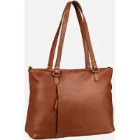 Green Burry GREENBURRY Cuir sac shopper sac à épaule Colombiana Shopper Nougat brun