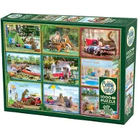Cobble Hill Puzzle Les chênes en vacances 1000 pièces
