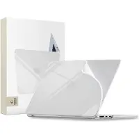 Tech-Protect Etui.pl TECH-PROTECT SOFTSHELL MACBOOK AIR 15 M2-M5 2023-2026 CRYSTAL CLEAR (15", Apple), Sac pour notebook, Transparent