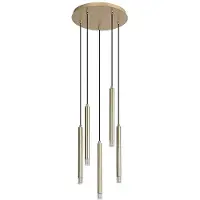 Rabalux 72361 Lampes suspendues Ramira G9 5X MAX 5 métal acrylique doré