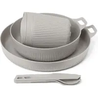 Sea to Summit - Set de couverts léger en composite - Horizon Dinnerware Set (6pcs) Moonstruck - Gris