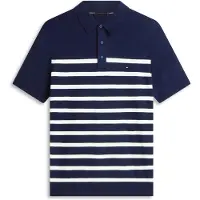 Tommy Hilfiger Pull-over 'Essential' marine / blanc