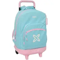 Safta Compact Extraible Simple Munich Sky 33l 45x33x22 Cm Wheeled Backpack Bleu Enfants