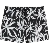 Marc O'Polo Shorts de bain ' Woven ' noir / blanc