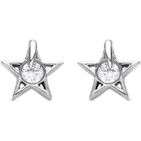 Luxenter Boucles d'oreilles 'Faria' blanc