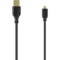 Hama Câble mini-USB "Flexi-Slim", mini-fiche B8, USB 2.0, 480Mbit/s, 0,75m