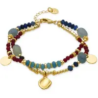 Luxenter Bracelet Luxenter Avec Cristal Multicolore Finition Or 18k - Ney