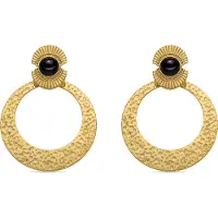 Luxenter Boucles d'oreilles 'Noraf' noir