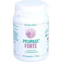 SinoPlaSan Pylopass Forte 200+B12+Oli, 60 comprimés, marque KAP