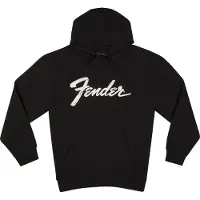 Fender "L" Logo Date Back Hoodie Noir