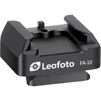 Leofoto FA-10 Cold shoe Mount "V" type système de verrouillage rapide automatique
