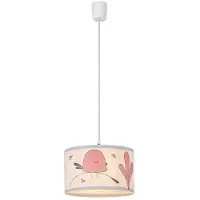 Rabalux 72069 Lampes pour enfants Fowly E27 1x MAX 40 plastique textile blanc