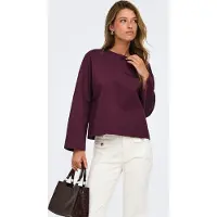 ONLY T-shirt 'ONLFREJA' aubergine