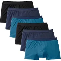 Calida Boxers 'Natural Benefit' bleu marine / bleu nuit / noir