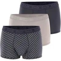 Dagi Boxers beige / gris / anthracite