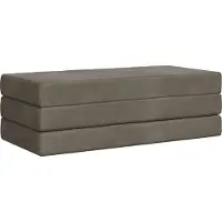 vidaXL Canapé-lit pliable 160 x 67 x 45 cm, gris clair