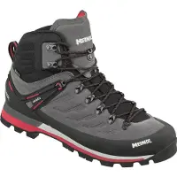 Meindl - Chaussures de trekking en GORE-TEX - Intervale GTX Anthracite/Red pour Homme en Cuir - Taille 44 - Gris