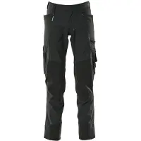 Mascot Knee Pad Pockets Advanced 17179 Big Pants Noir 62 / 32 Homme