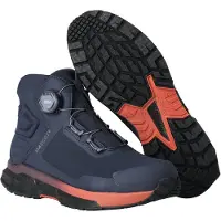 Mascot Botte de sécurité Noir bleu/bordeaux, taille 08 39 F1681-704-01022