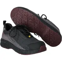 Mascot Chaussures de sécurité gris anthracite/bordeaux, taille 10 44 F1600-909-8922