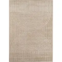 Ayyildiz Hali 160x230 cm Moquette Nova 1201 beige - pour l'extérieur et la maison