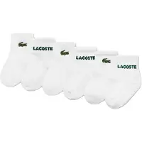 Lacoste Kids N46552 Socks 6 Pairs Blanc EU 25-27 Enfants