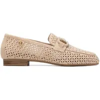 Carmela pour femme. 16313703-BEIGE Mocassins 163137 beige (40), Plat, 1 à 3 cm, Aucun, Casuel, Synthétique