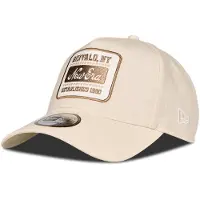 New Era Casquette 'Patch Line 9FORTY' beige