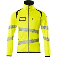 Mascot Accelerate Safe 19103 Full Zip Sweatshirt Jaune S Homme