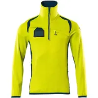 Mascot Accelerate Safe 19303 Half Zip Sweatshirt Jaune 5XL Homme