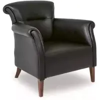 AEA Fauteuil noir de bureau de luxe Fauteuil design monoplace Style