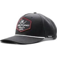 Surf Monkey Casquette de sport 'Baseballkappe mit Kordel' noir