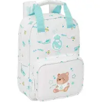 Safta Real Madrid Preschool 4.50l Backpack Blanc Enfants