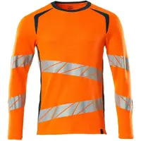 Mascot Accelerate Safe 19081 Long Sleeve Polo Orange 5XL Homme