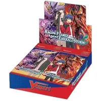 Bushiroad Cardfight!! Vanguard : Flammes déchaînées contre la tempête d'émeraude - Boîte de boosters