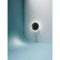 Perenz Applique Murale En Métal Noir, Design Moderne Avec Projecteur Orientable Led 6W+3W Intégré, Lumière Chaude 3000K - , Élégante Et Efficace