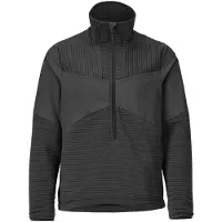 Mascot Pull polaire avec fermeture éclair courte et doublure Noir, taille M 22005-681-09