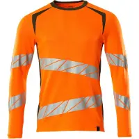 Mascot Accelerate Safe 19081 Long Sleeve Polo Orange 5XL Homme