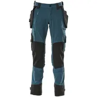 Mascot Advanced 17031 Hanging Pockets Big Work Pants Bleu 42 / 32