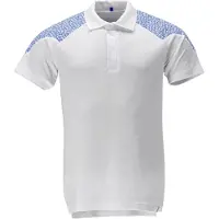 Mascot Polo blanc/bleu azur, taille XL 20083-933-0691