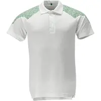 Mascot Polo blanc/vert gazon, taille XL 20083-933-06333
