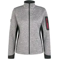 FHB Veste polaire tricotée femme MARIEKE taille L gris-noir (L)