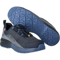 Mascot Chaussures de sécurité Noir Bleu, taille 10 48 F1601-909-010