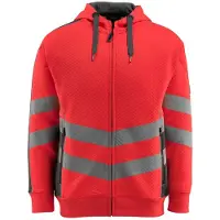 Mascot Safe Supreme 50138 Full Zip Sweatshirt Rouge L