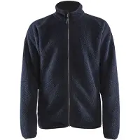 Blakläder Veste Pile, bleu marine foncé, taille unisexe : 2XL (XXL)