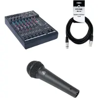 Devine MixDesk 802FX avec micro DM10 et câble