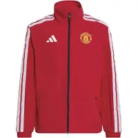 Adidas Manchester United Home Anthem Tracksuit Jacket Rouge 13-14 Years Enfants