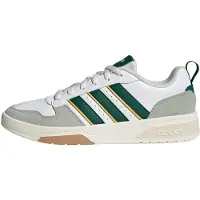 Adidas Baskets basses 'Courtwave' jaune / gris clair / émeraude / blanc